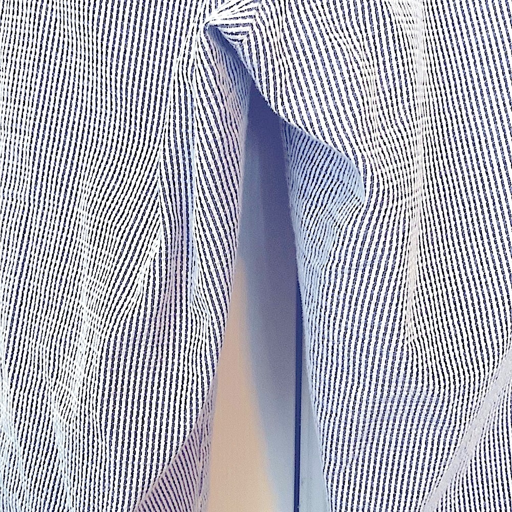 Poetry Blue & White Searsucker pants. 100% cotton in EUC. Great brand. Size 12. - Picture 13 of 15